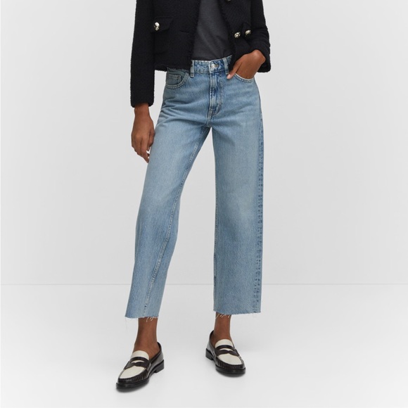 Mango MNG Straight Jeans - Picture 1 of 5